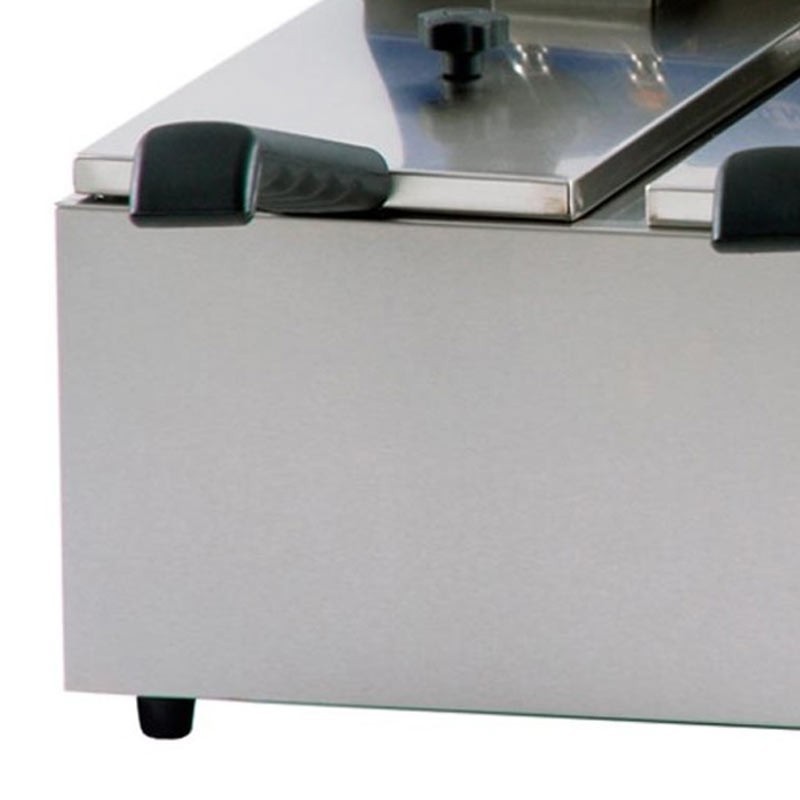 Comprar Freidora industrial eléctrica de sobremesa  2x6L Irimar FRY-8+8 en Pepebar
