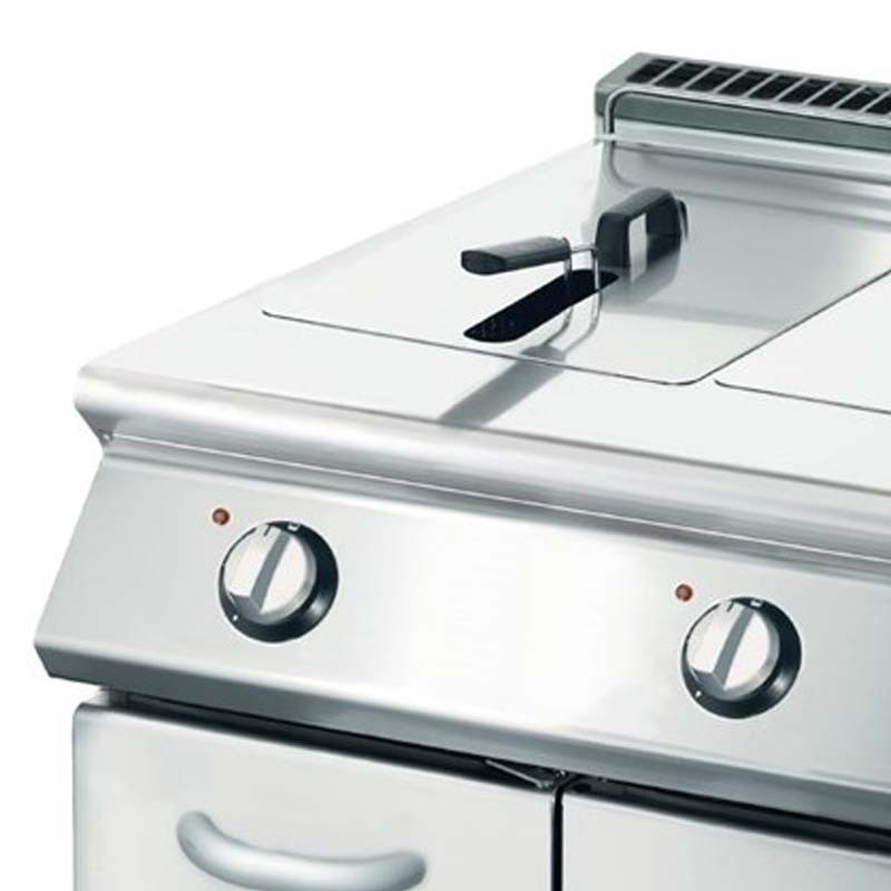 Comprar Freidora eléctrica 10 + 10 litros acero inoxidable Gastro M GL933 en Pepebar