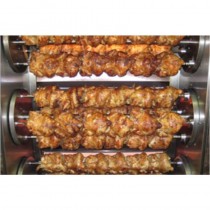 Asador de pollos rotativo a gas 12 espadas para 72 pollos 12MR - Pepebar Asador de pollos rotativo a gas 12 espadas para 72 pollos 12MR - Catálogo Asador de pollos giratorio