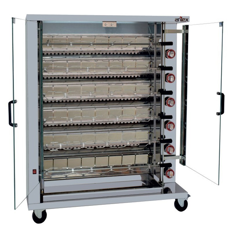 Comprar Asador a gas seis espadas Arilex 6ASG en Pepebar