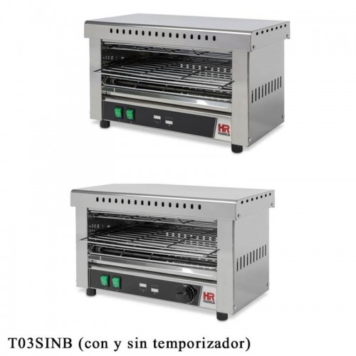 Comprar Tostador blindado acero inoxidable con y sin temporizador distintos anchos en Pepebar