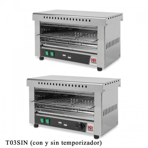 Comprar Tostador cuarzo acero inoxidable con y sin temporizador distintos anchos en Pepebar