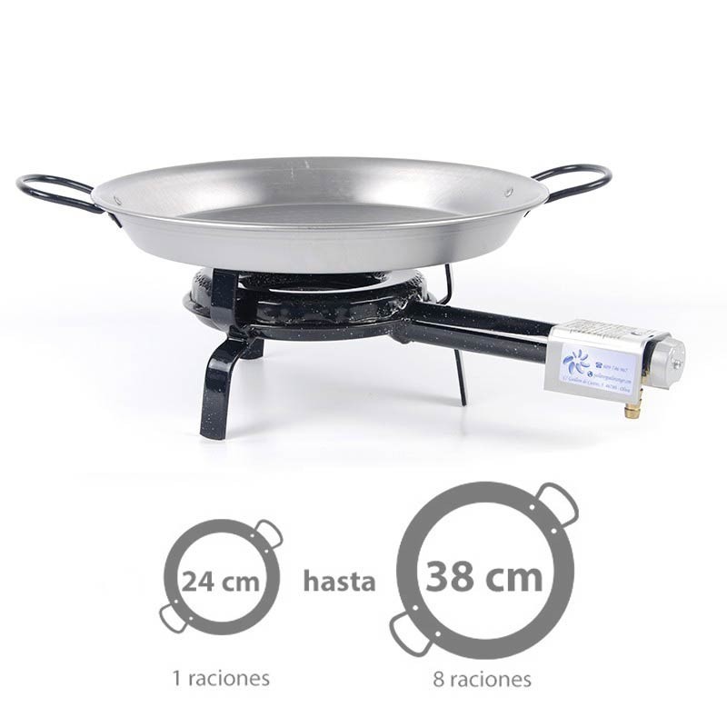 Comprar Paellero gas butano propano diámetro 18 cm T-180 en Pepebar