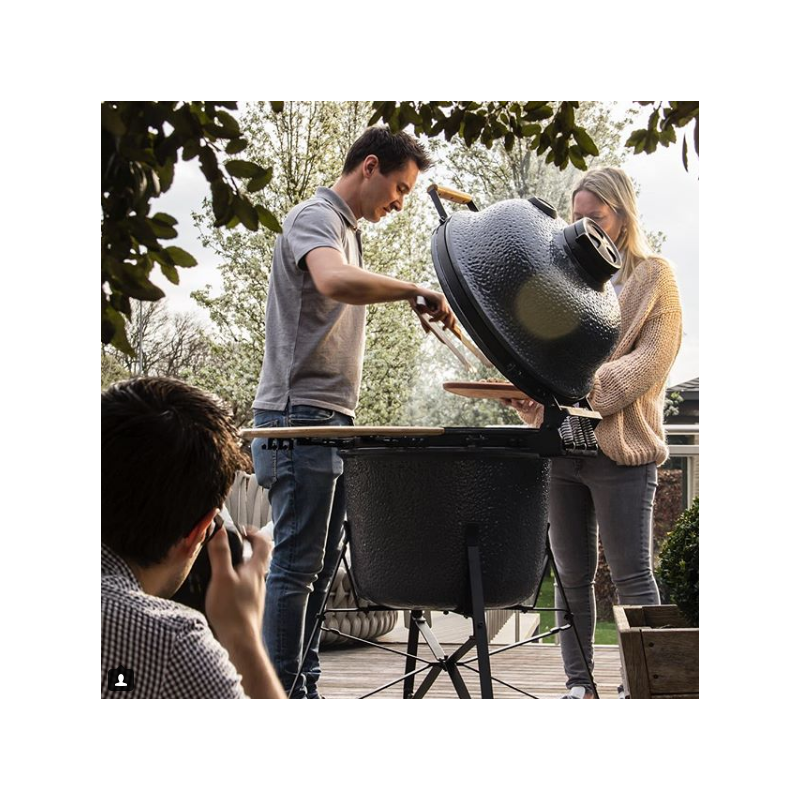 ➡ [Barbacoa de cerámica horno tipo japonés color gris 58cm Berghoff  RB2415700] ✓ En Stock | PepeBar.com