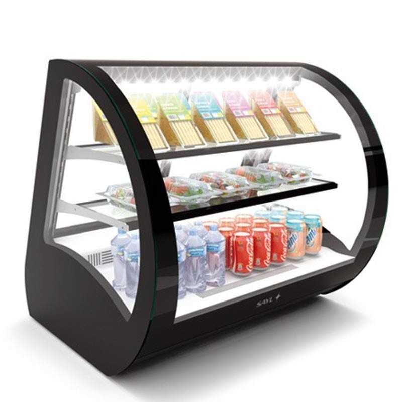 Comprar Vitrina expositora  refrigerada con estantes Sayl VV en Pepebar