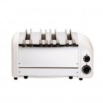 Tostadora de sándwich con 4 ranuras Dualit blanca - Pepebar Tostadora de sándwich con 4 ranuras Dualit blanca - Catálogo Tostadoras Industriales de pan