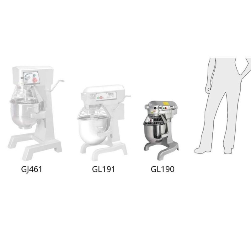 Amasadora profesional Buffalo capacidad 10 litros GL190 Comprar Amasadora profesional Buffalo capacidad 10 litros GL190 en Pepebar