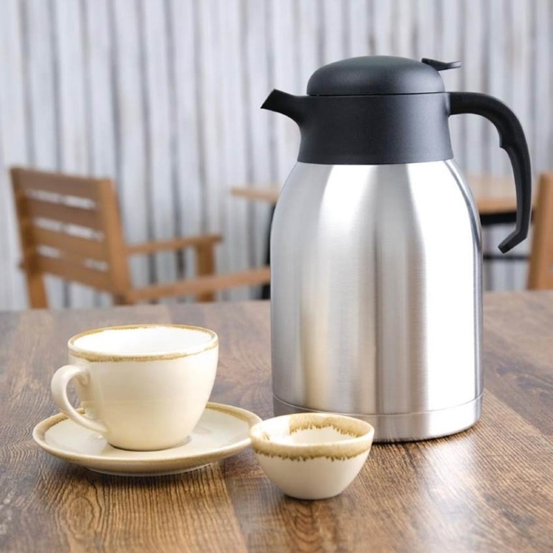 Comprar Jarra cafetera termo inoxidable 2 litros Olympia CE227 en Pepebar