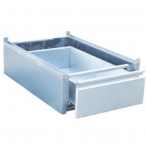 Cajón Gastro-M de acero inoxidable para mesas de cocina 450x580x180mm GN143