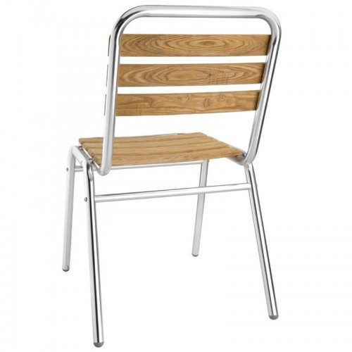 Comprar Silla de aluminio y fresno Bolero GK997 4 unidades en Pepebar