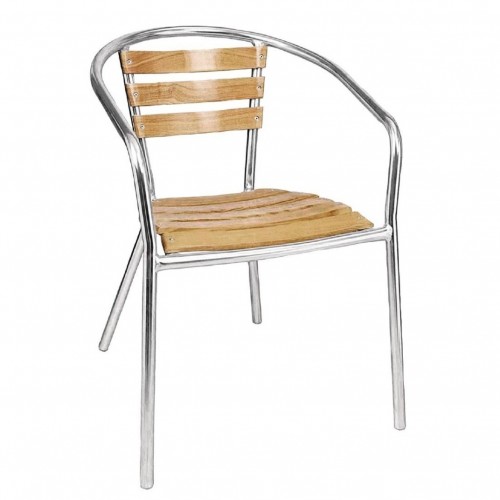 Comprar Silla de aluminio y fresno 730mm Bolero U421 4 unidades en Pepebar