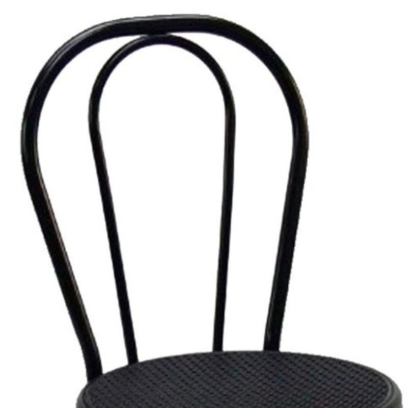 Comprar Silla Bistrot con rejilla negra Hobeto SC23003B en Pepebar