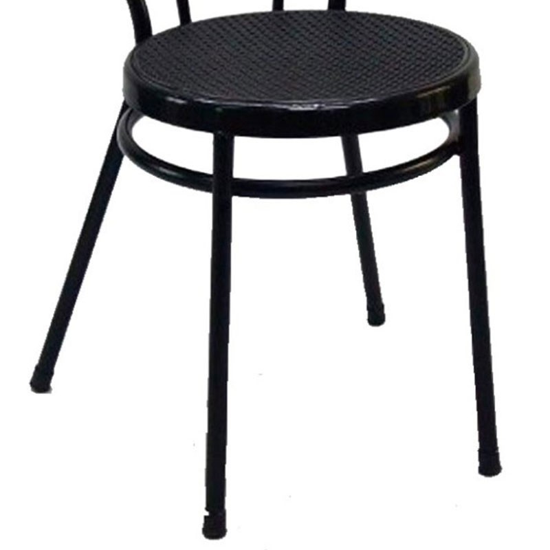 Comprar Silla Bistrot con rejilla negra Hobeto SC23003B en Pepebar