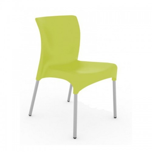 Comprar Silla Moon de polipropileno y aluminio diferentes colores en Pepebar