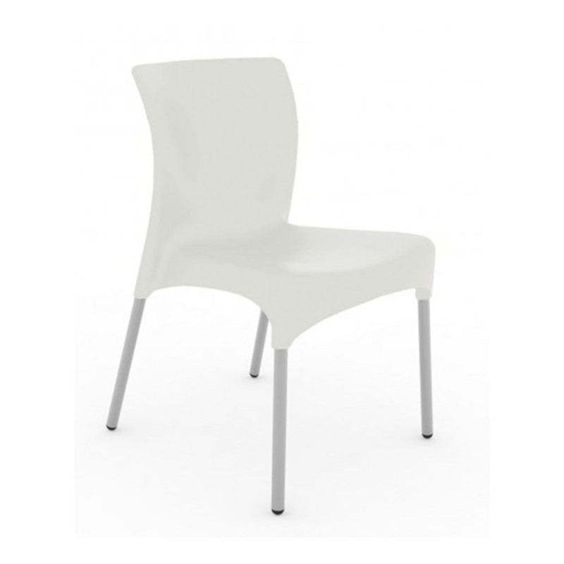 Comprar Silla Moon de polipropileno y aluminio diferentes colores en Pepebar