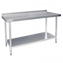 Mesa inoxidable para preparación 1,2 metros Vogue T381