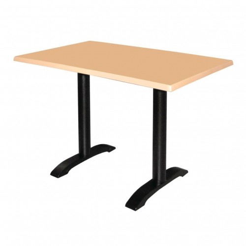 Comprar Base de mesa de patas dobles de hierro fundido Bolero DN642 en Pepebar