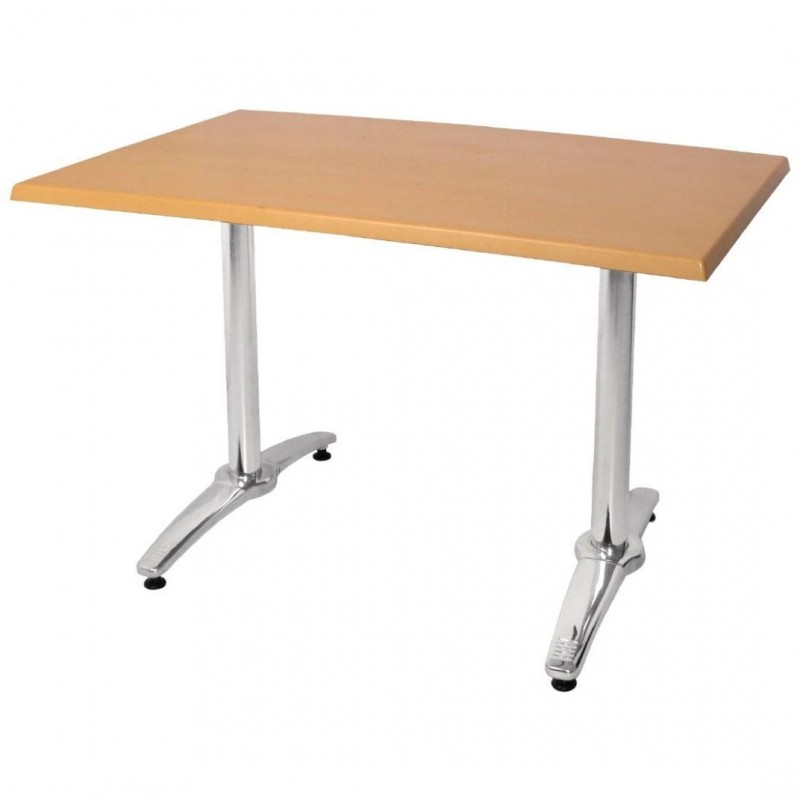 Base doble de aluminio para mesas Bolero GH985 Comprar Base doble de aluminio para mesas Bolero GH985 en Pepebar