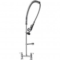Grifo industrial pulverizador de pre-aclarado con Pedestal Vogue CE985 - Pepebar Grifo industrial pulverizador de pre-aclarado con Pedestal Vogue CE985