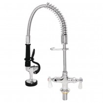 Grifo industrial de acero inox Monobloc pequeño para preaclarado Vogue