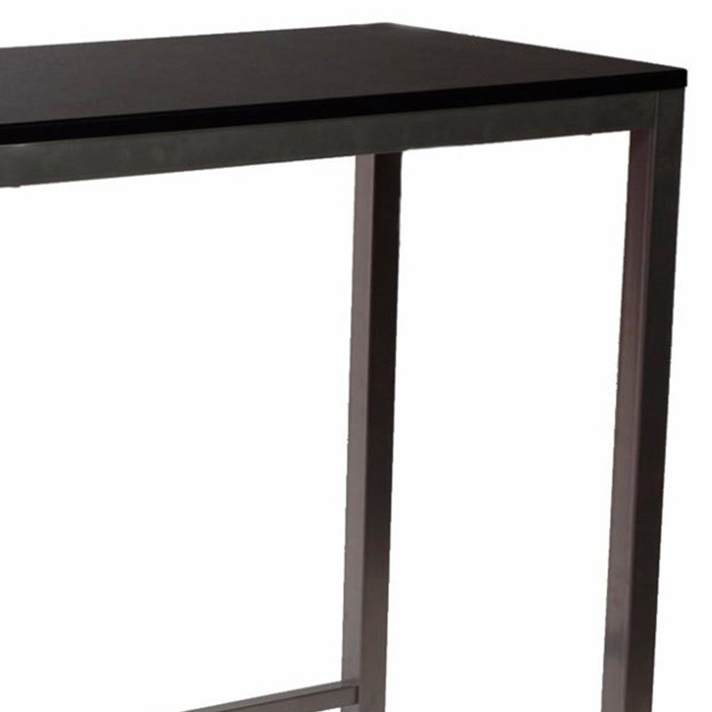 Comprar Mesa alta rectangular Troya color negro Hobeto MAT64 en Pepebar