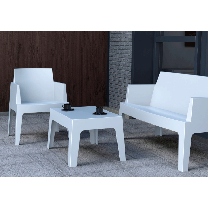 Comprar Mesa auxiliar polipropileno apilable varios colores Urban MURB4 en Pepebar