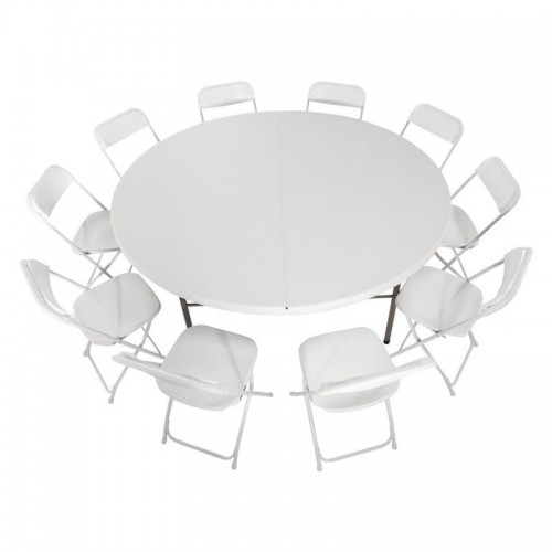 Comprar Mesa plegable al centro redonda 183cm Bolero HC270 en Pepebar