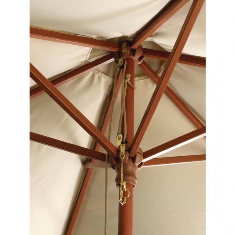 Comprar Parasol hosteleria redondo rojo diámetro 2,5m redonda Bolero GL304 en Pepebar