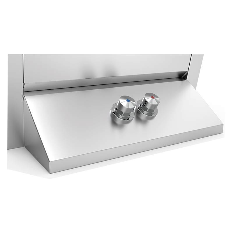 Lavamanos pedestal con pulsador doble de pie 061014 Comprar Lavamanos pedestal con pulsador doble de pie 061014 en Pepebar