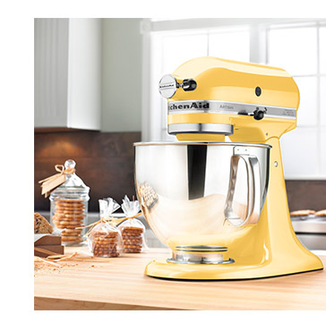 kitchenaid amarilla 