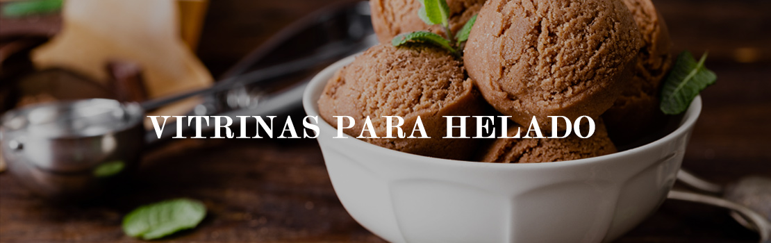 vitrinas para helado