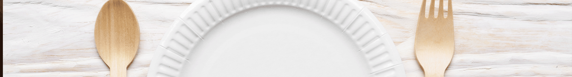 Platos biodegradables