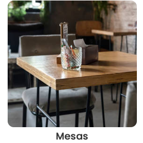 Mesas de hostelería