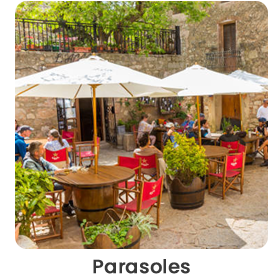 Parasoles hostelería