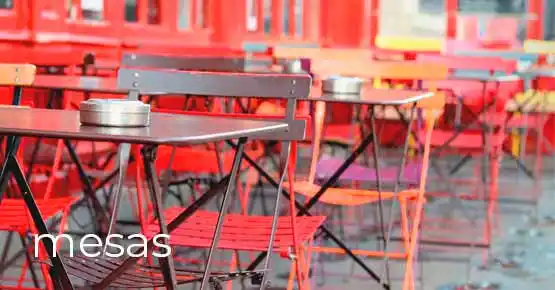 mesas hosteleria